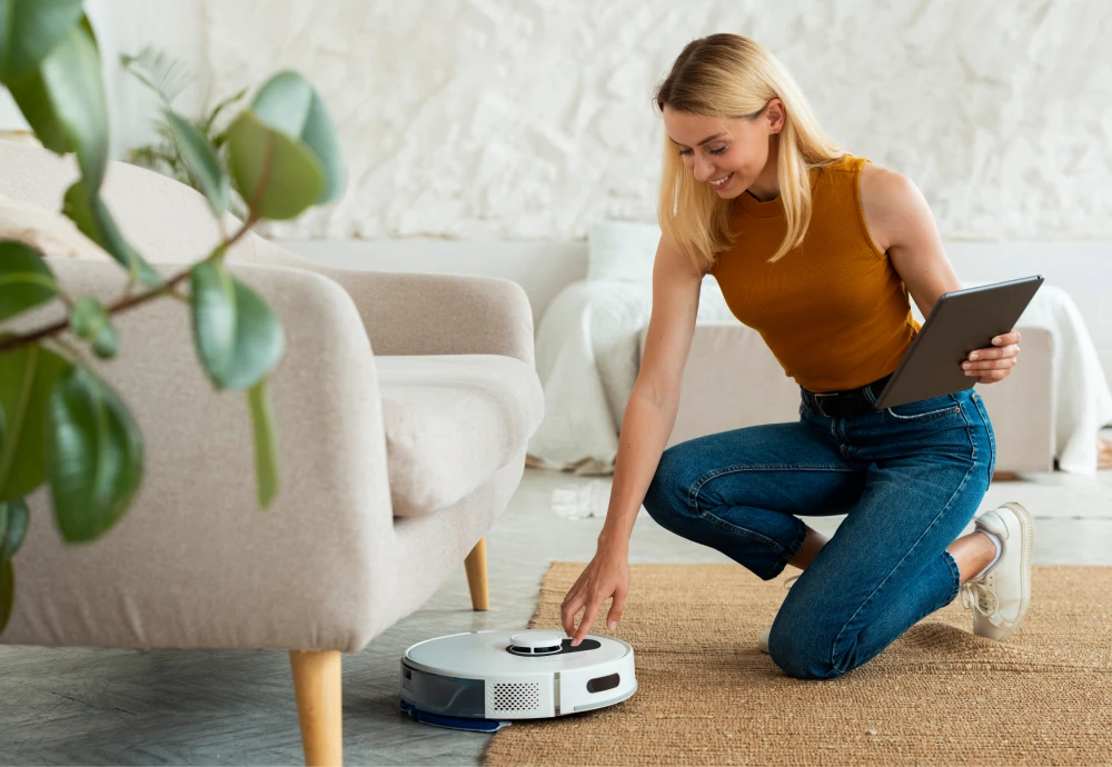 the robot vacuum cleaner